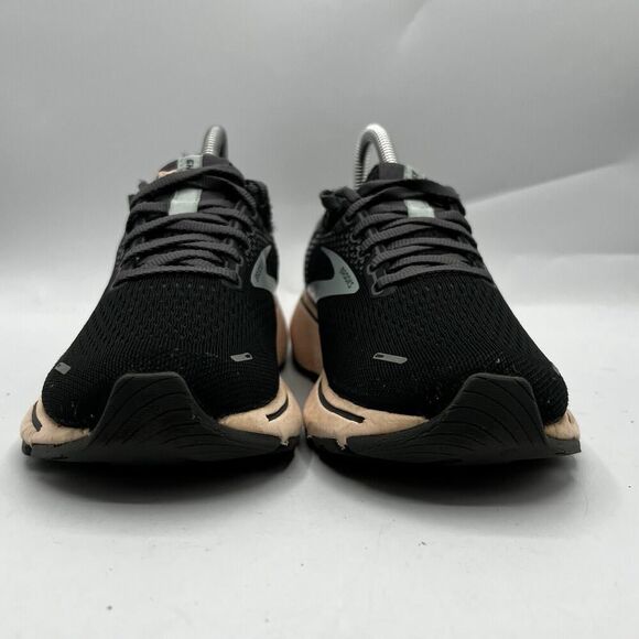 Brooks Womens Ghost 14 Size 6.5 B Black Pink Running Shoes Sneakers 1203561B026 - Picture 2 of 12